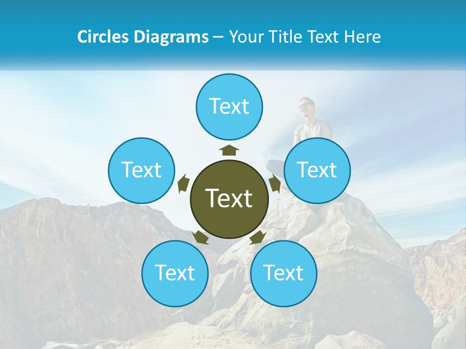 Sunset Calm Older PowerPoint Template