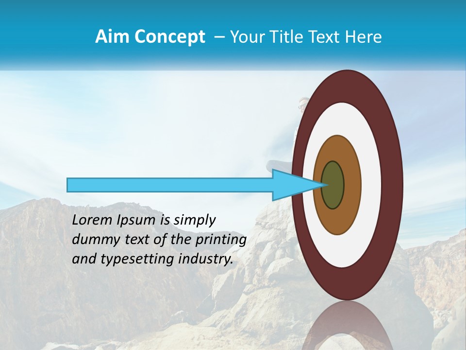 Sunset Calm Older PowerPoint Template