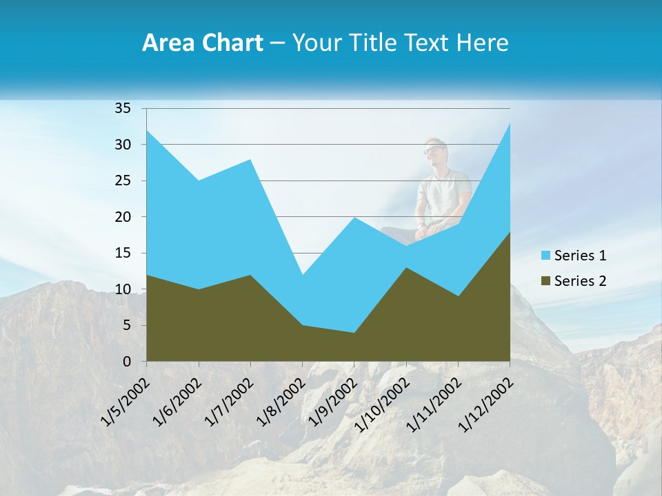 Sunset Calm Older PowerPoint Template