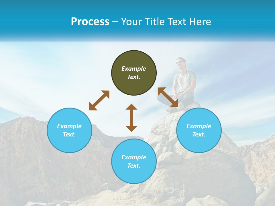 Sunset Calm Older PowerPoint Template