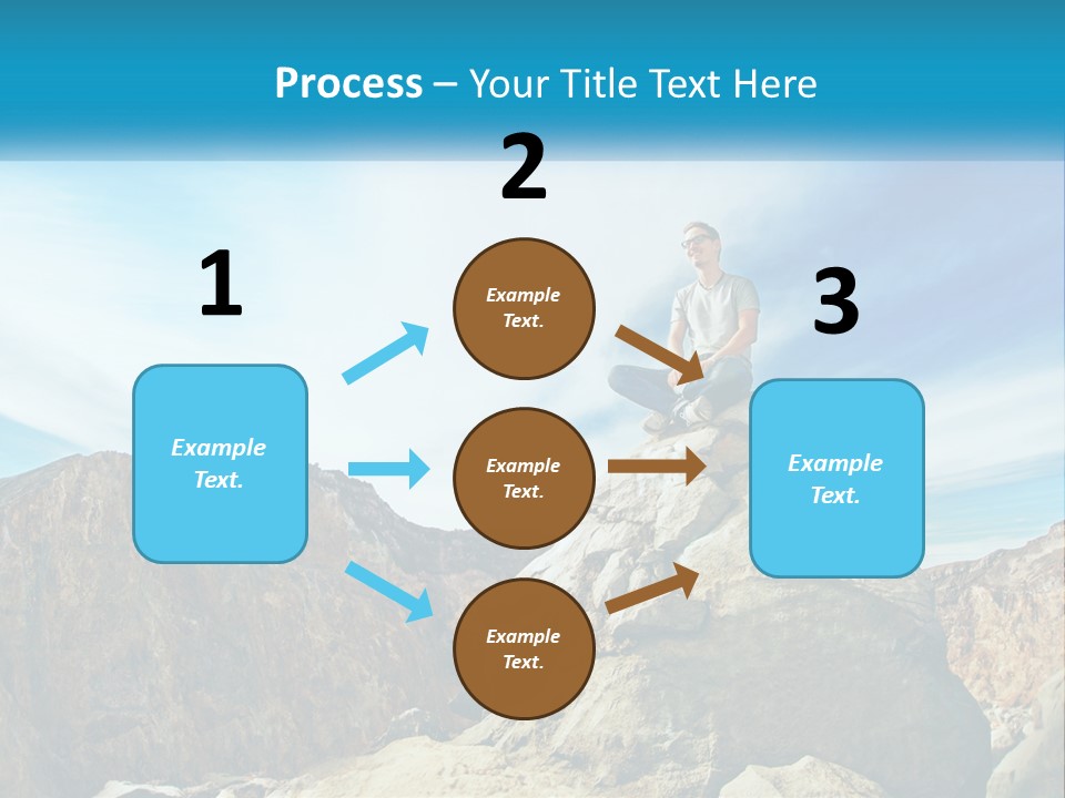 Sunset Calm Older PowerPoint Template
