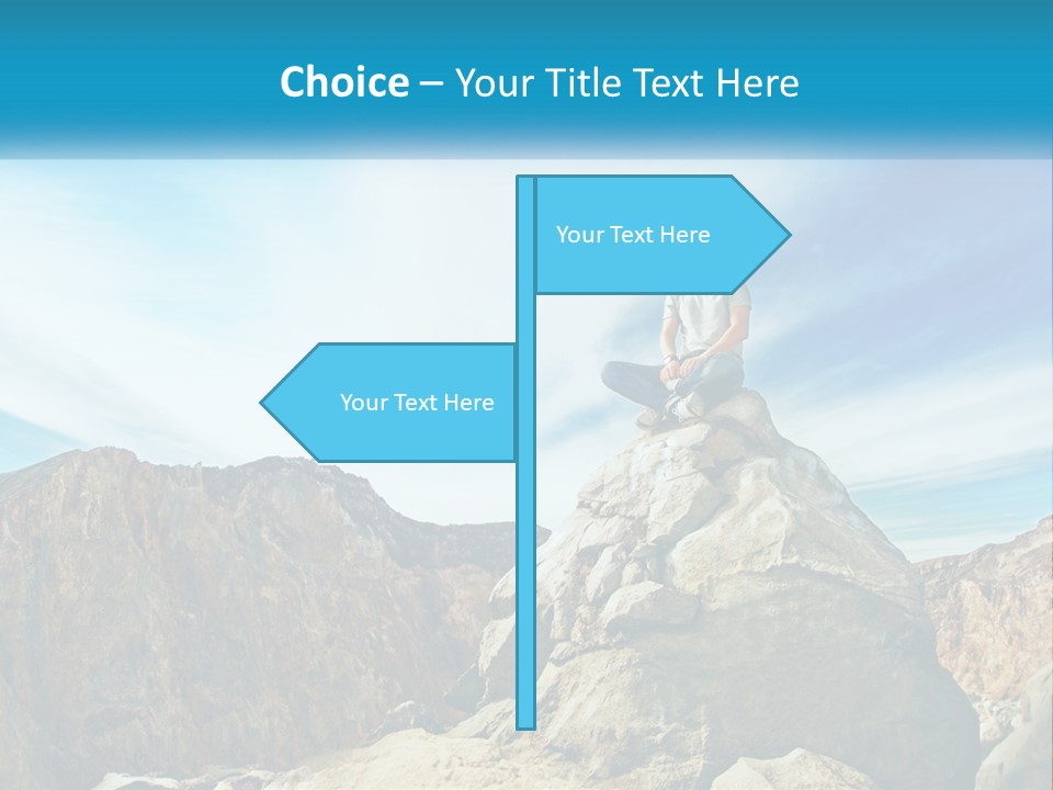 Sunset Calm Older PowerPoint Template