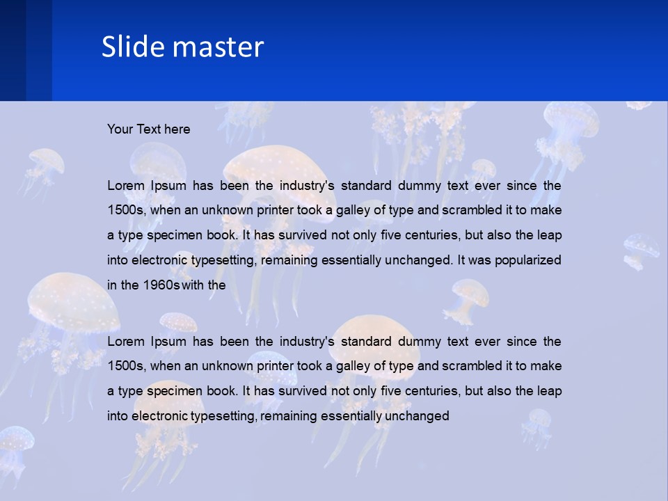 Family Portrait Pensioner PowerPoint Template