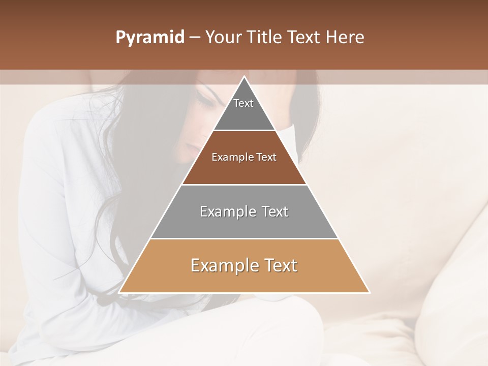 Caucasian Sea Calm PowerPoint Template