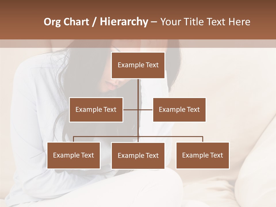 Caucasian Sea Calm PowerPoint Template