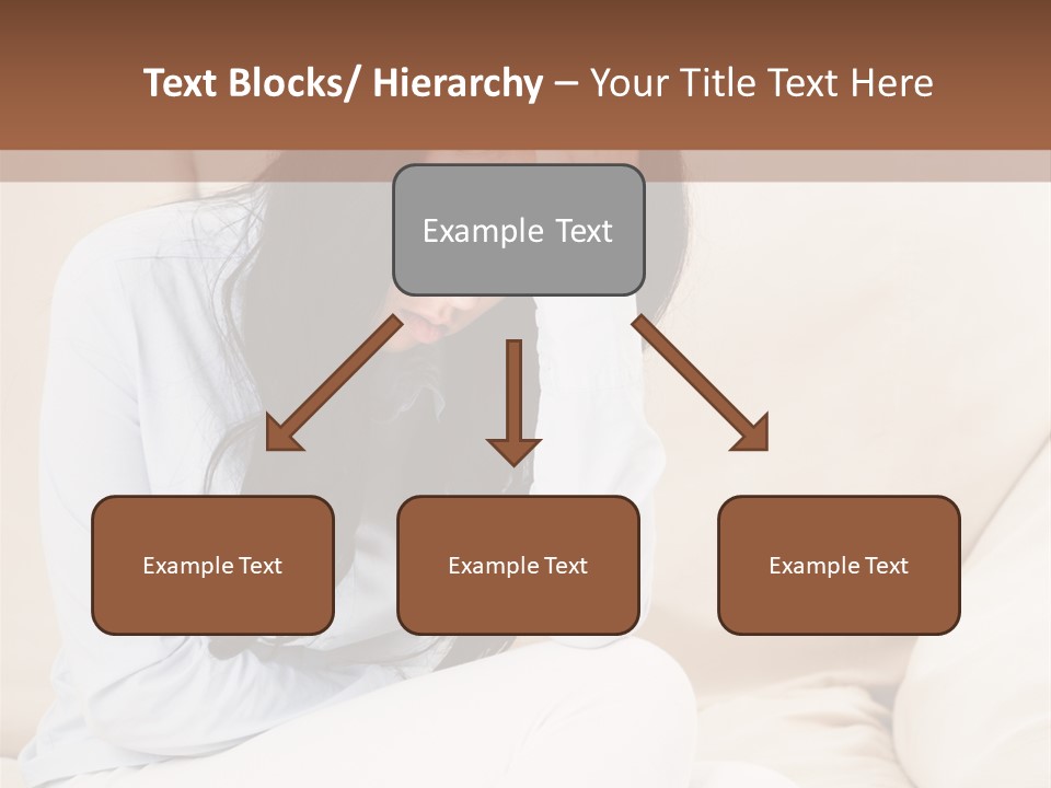 Caucasian Sea Calm PowerPoint Template