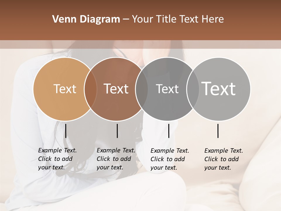 Caucasian Sea Calm PowerPoint Template