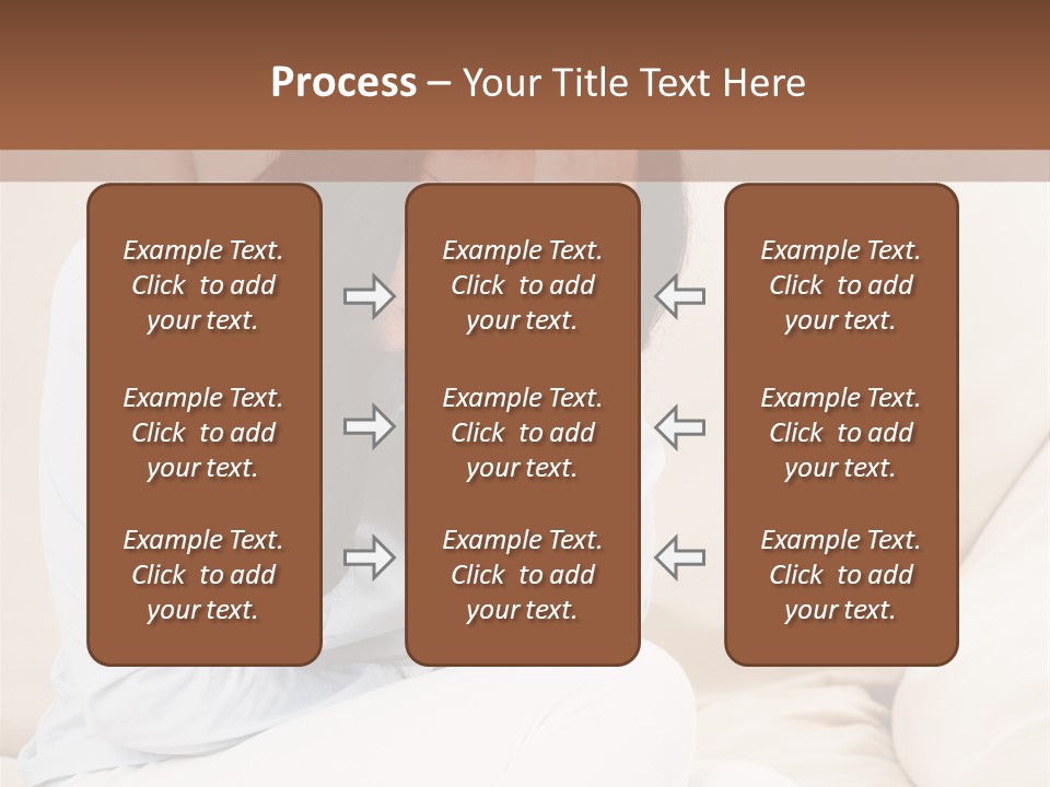 Caucasian Sea Calm PowerPoint Template