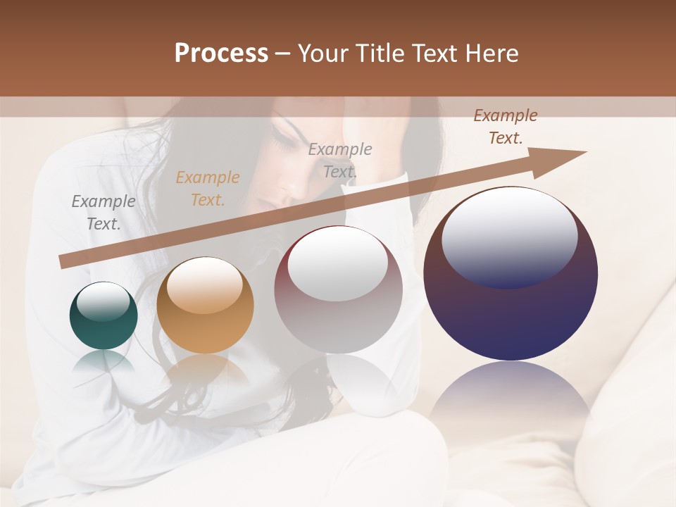 Caucasian Sea Calm PowerPoint Template