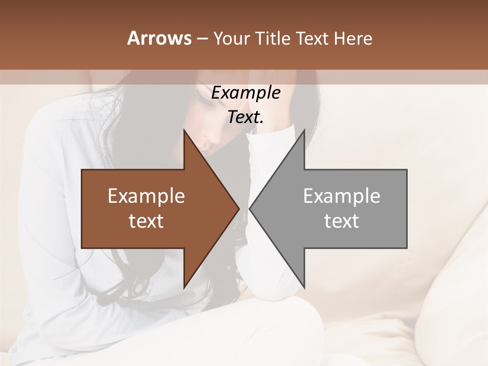 Caucasian Sea Calm PowerPoint Template