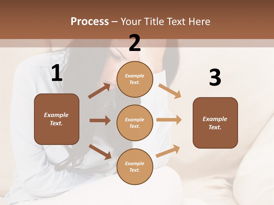 Caucasian Sea Calm PowerPoint Template