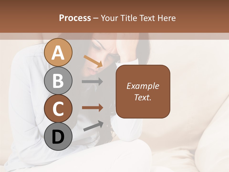 Caucasian Sea Calm PowerPoint Template
