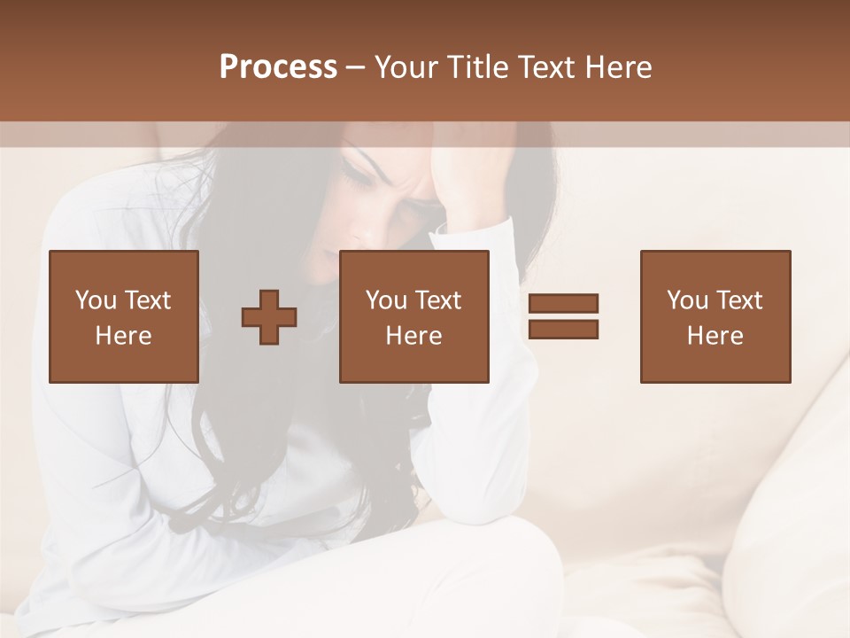 Caucasian Sea Calm PowerPoint Template