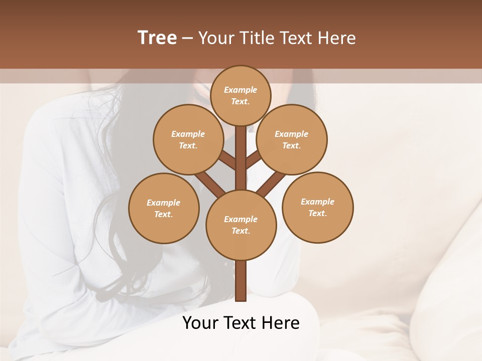 Caucasian Sea Calm PowerPoint Template