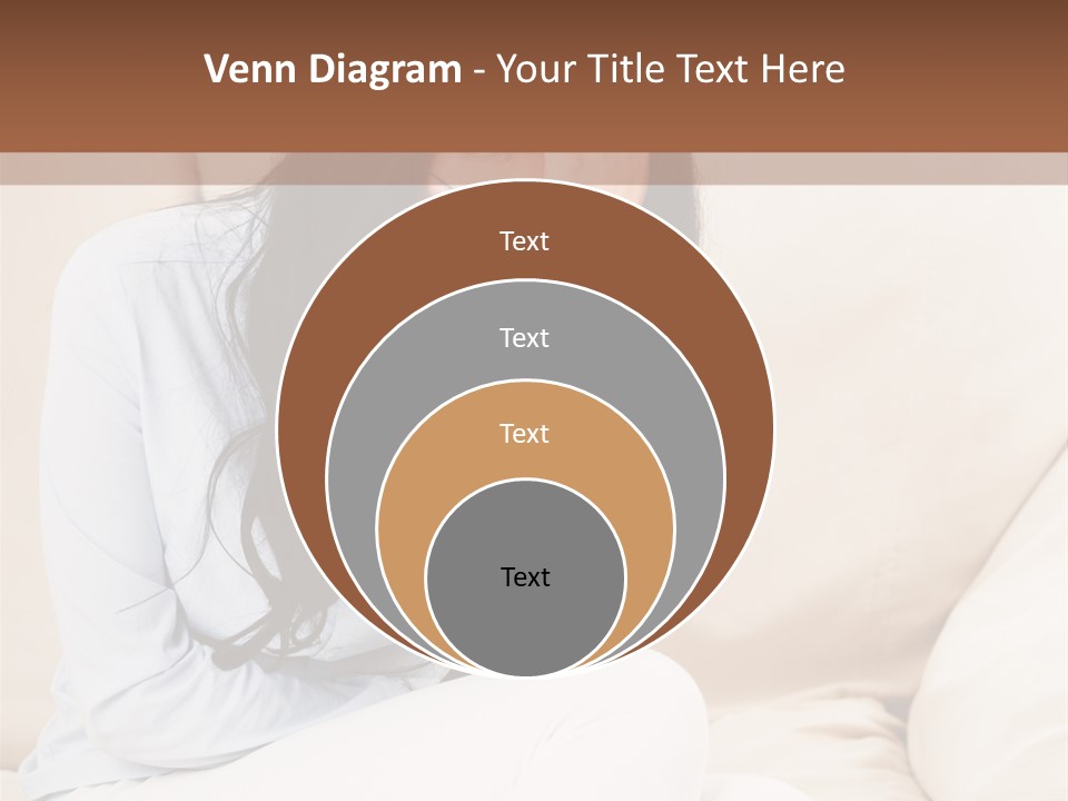 Caucasian Sea Calm PowerPoint Template