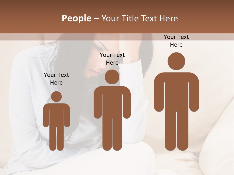 Caucasian Sea Calm PowerPoint Template