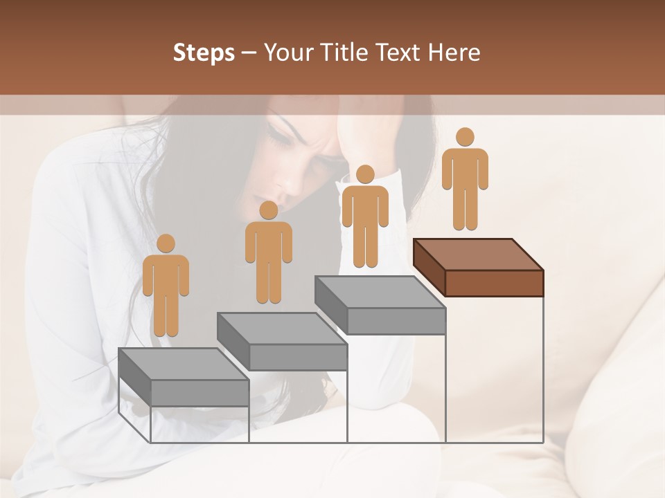 Caucasian Sea Calm PowerPoint Template