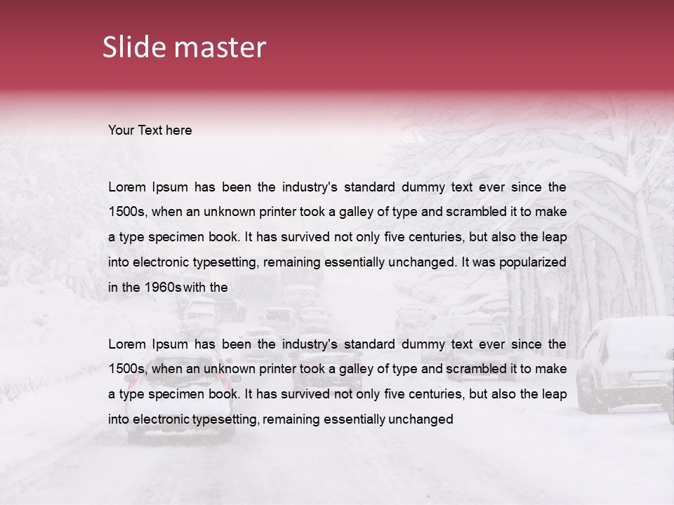 Single Life Sunrise PowerPoint Template