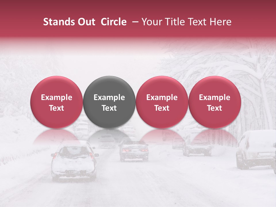 Single Life Sunrise PowerPoint Template