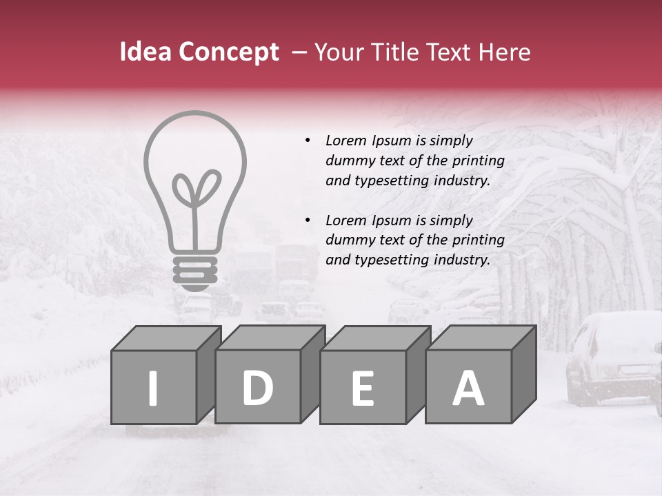 Single Life Sunrise PowerPoint Template