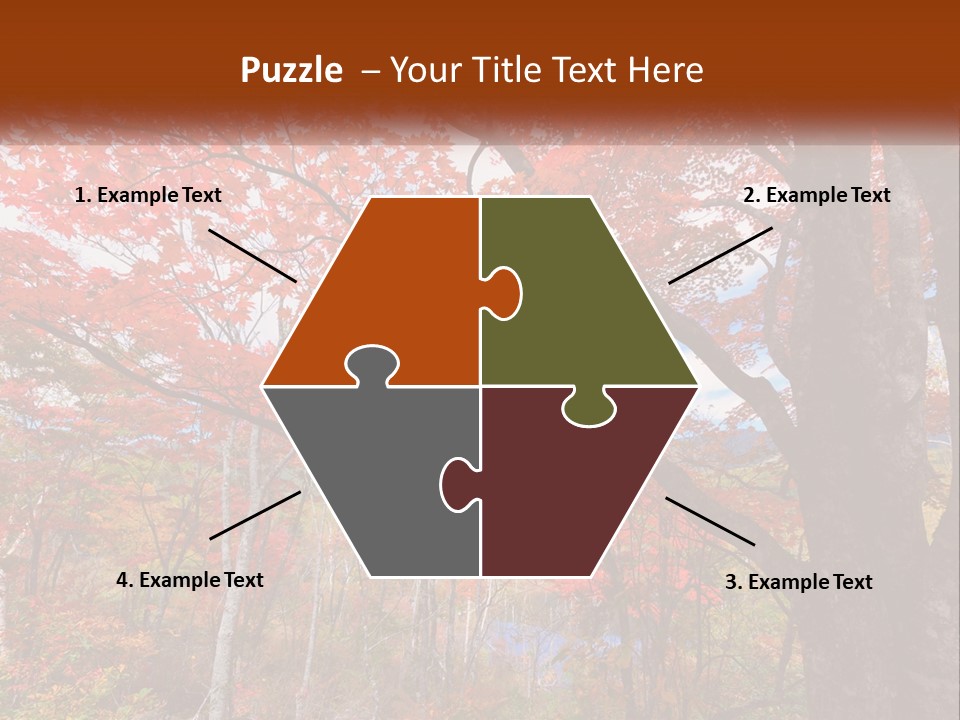 Daughter Woman Sunset PowerPoint Template