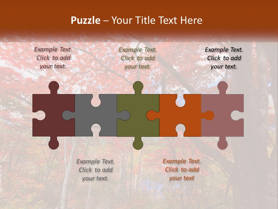 Daughter Woman Sunset PowerPoint Template