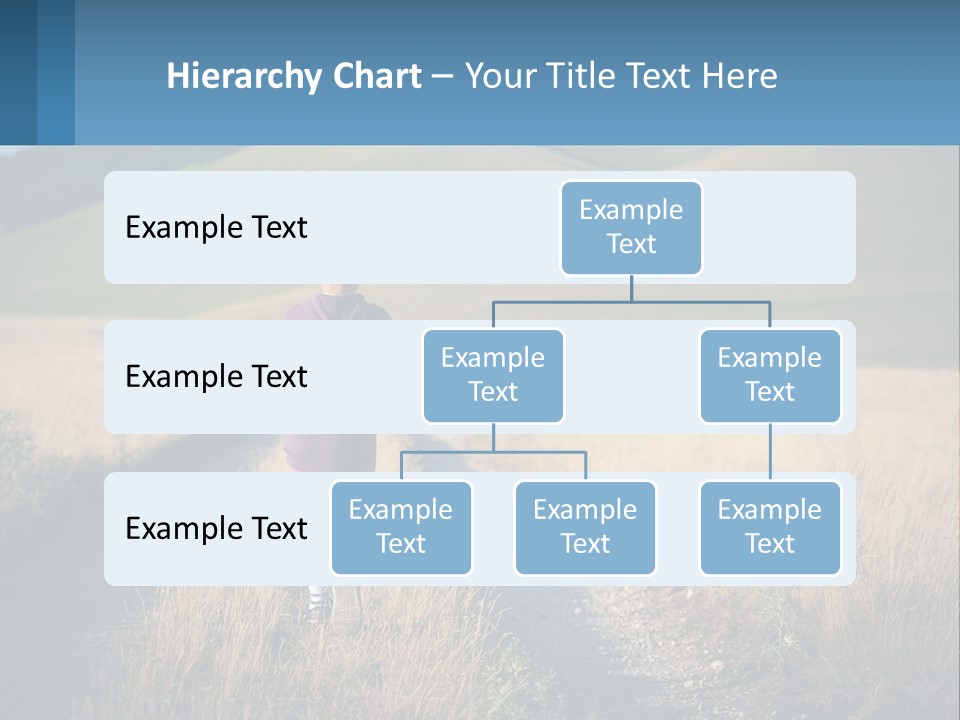 Sand Standing Lifestyle PowerPoint Template