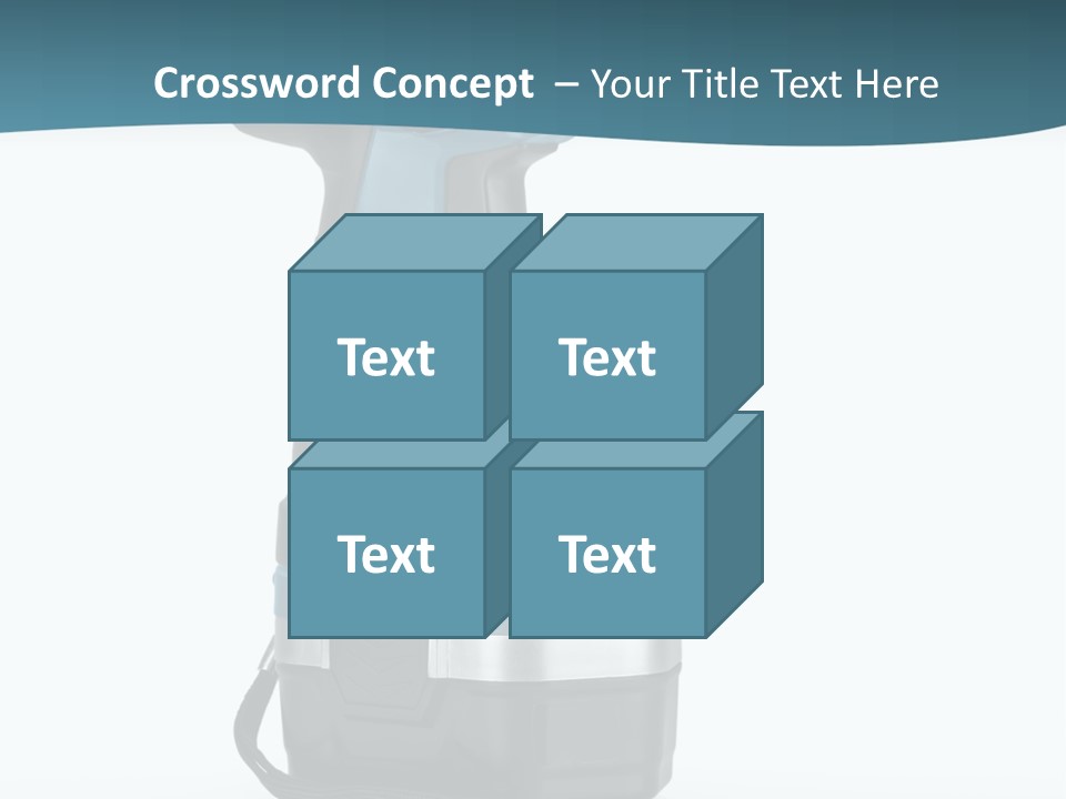 Retirement Standing Pensioner PowerPoint Template