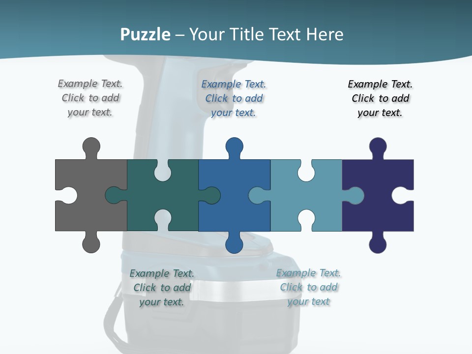 Retirement Standing Pensioner PowerPoint Template