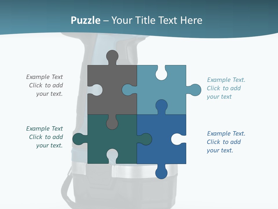 Retirement Standing Pensioner PowerPoint Template