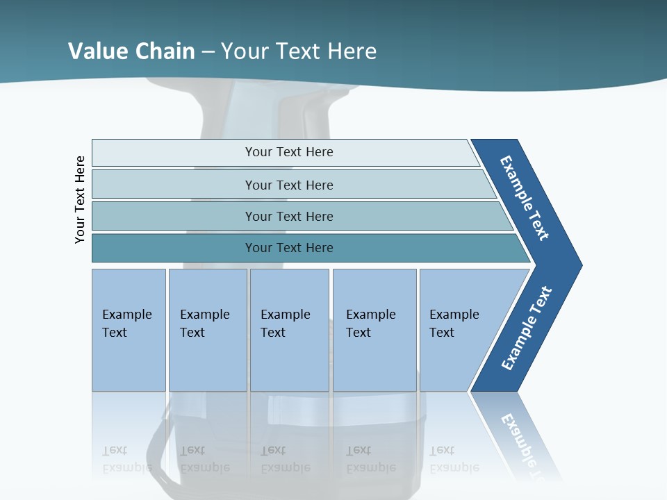 Retirement Standing Pensioner PowerPoint Template