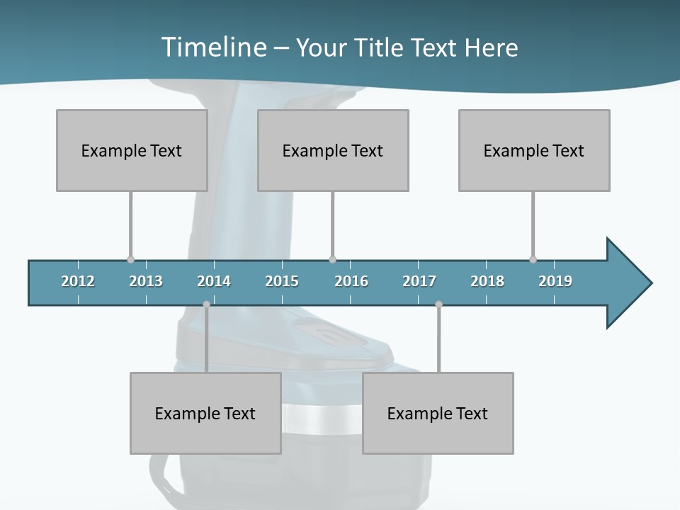 Retirement Standing Pensioner PowerPoint Template