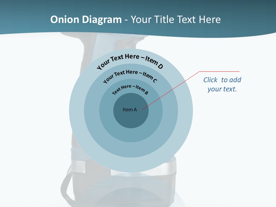 Retirement Standing Pensioner PowerPoint Template