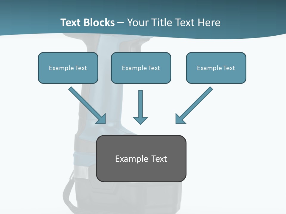 Retirement Standing Pensioner PowerPoint Template