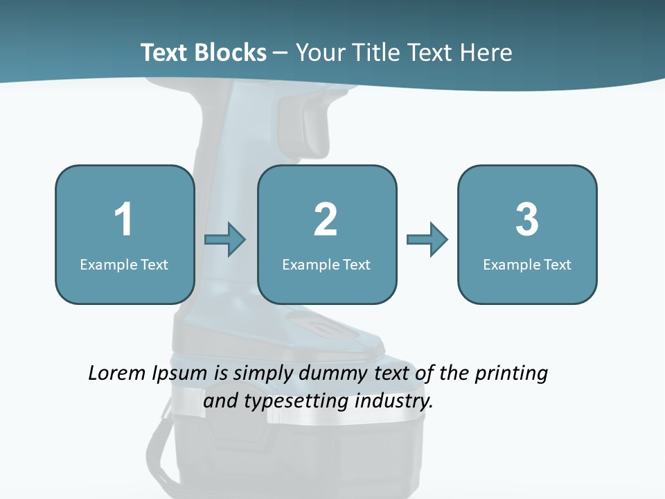 Retirement Standing Pensioner PowerPoint Template