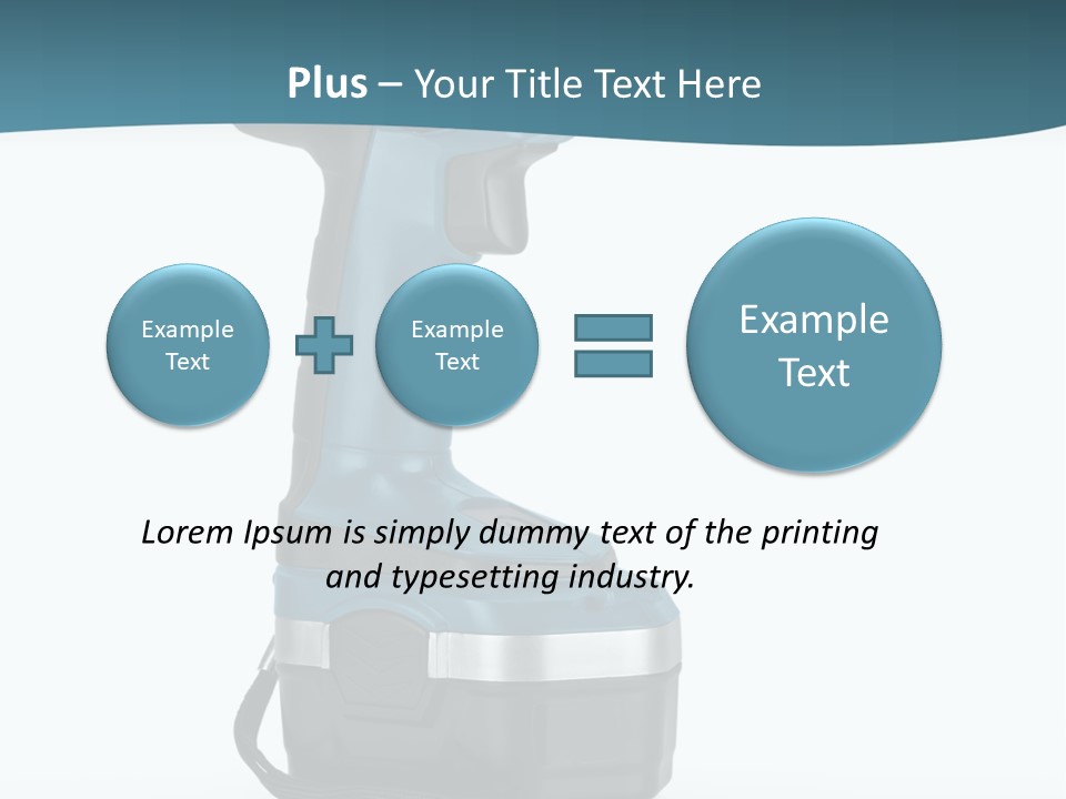 Retirement Standing Pensioner PowerPoint Template