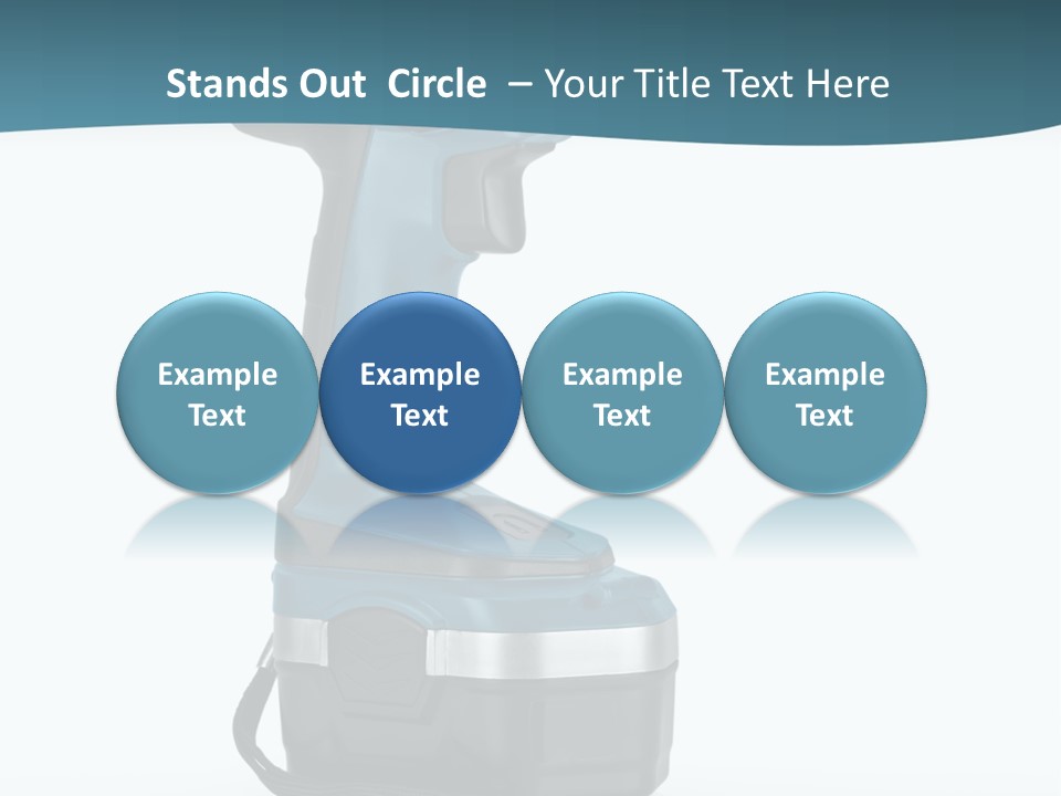 Retirement Standing Pensioner PowerPoint Template