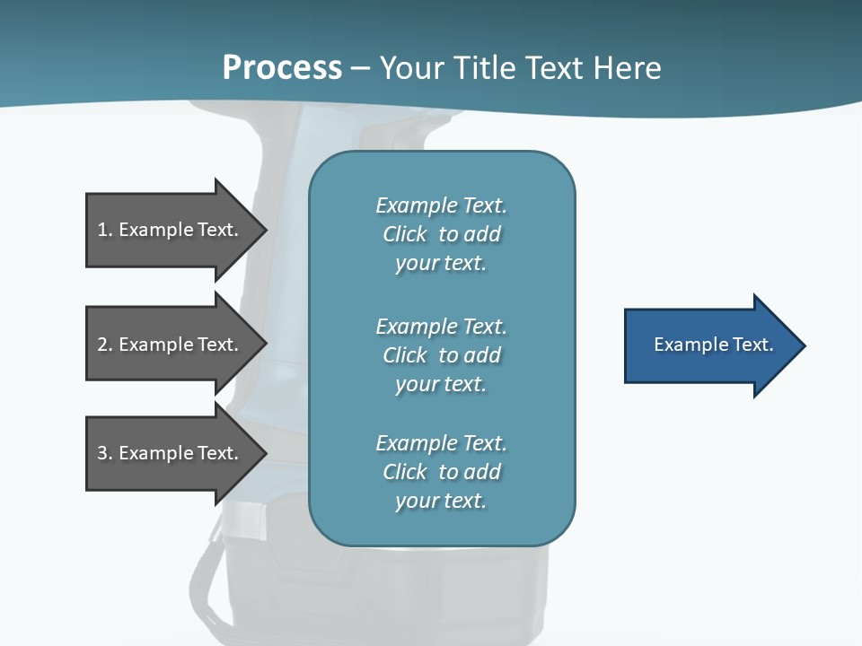 Retirement Standing Pensioner PowerPoint Template