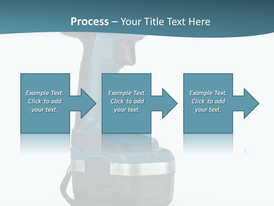 Retirement Standing Pensioner PowerPoint Template