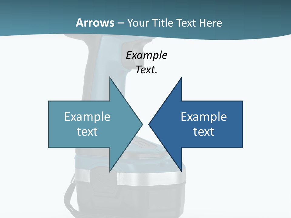 Retirement Standing Pensioner PowerPoint Template
