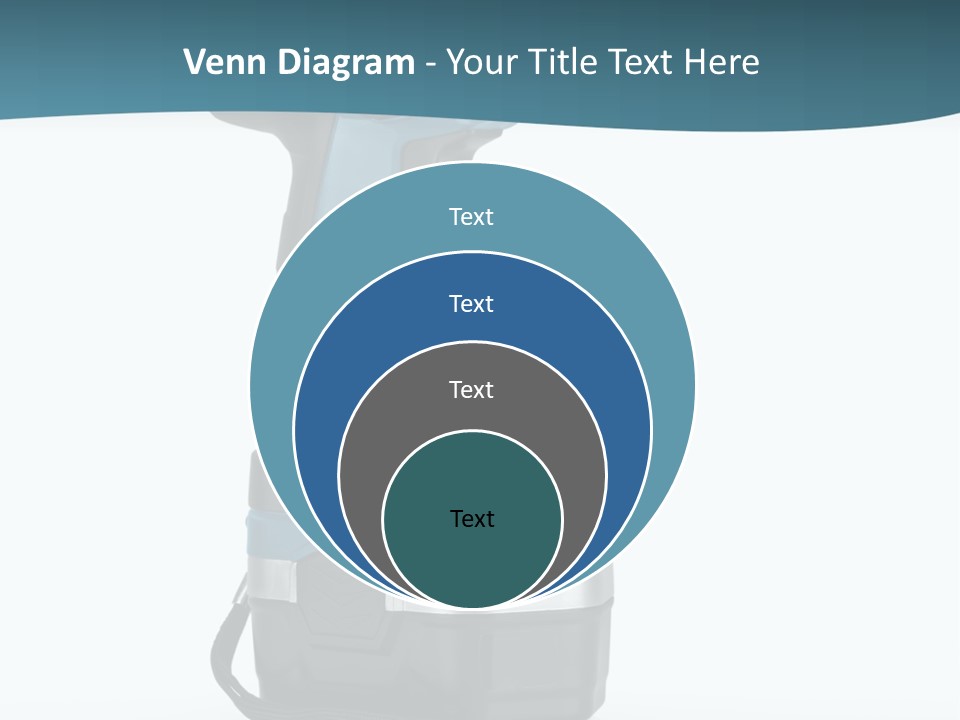 Retirement Standing Pensioner PowerPoint Template
