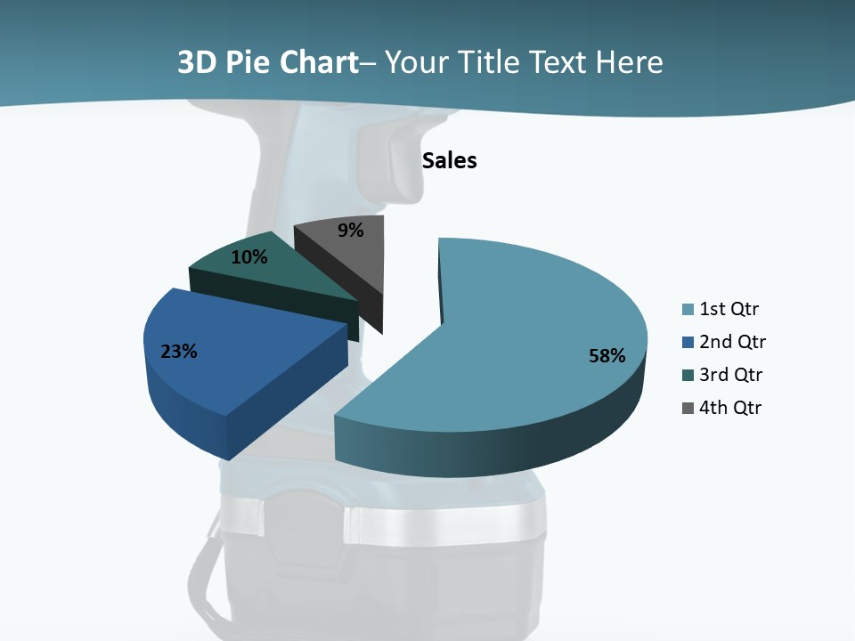 Retirement Standing Pensioner PowerPoint Template