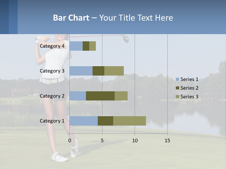 Standing Portrait Peaceful PowerPoint Template