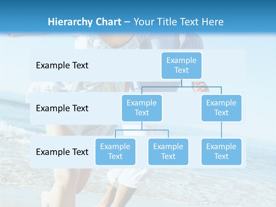 Coastal Beach Pensioner PowerPoint Template