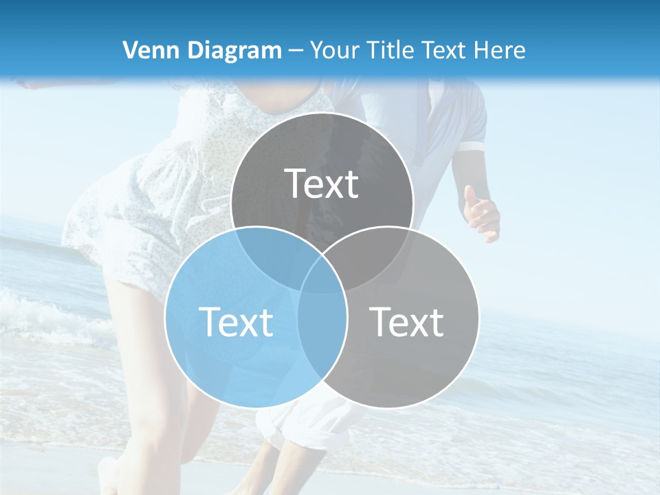 Coastal Beach Pensioner PowerPoint Template