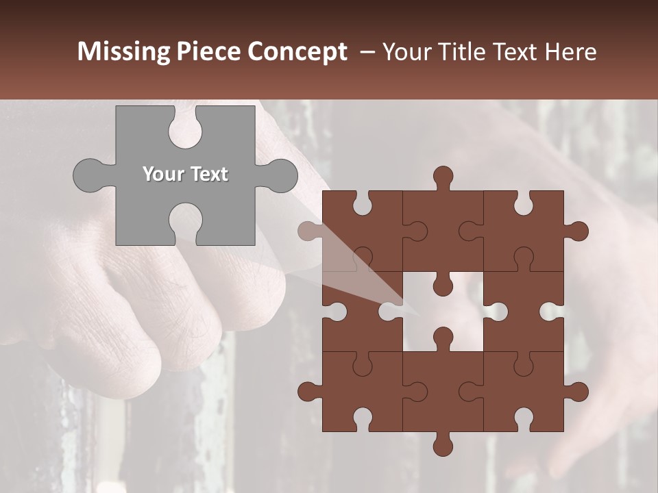 Sand Elderly Family PowerPoint Template