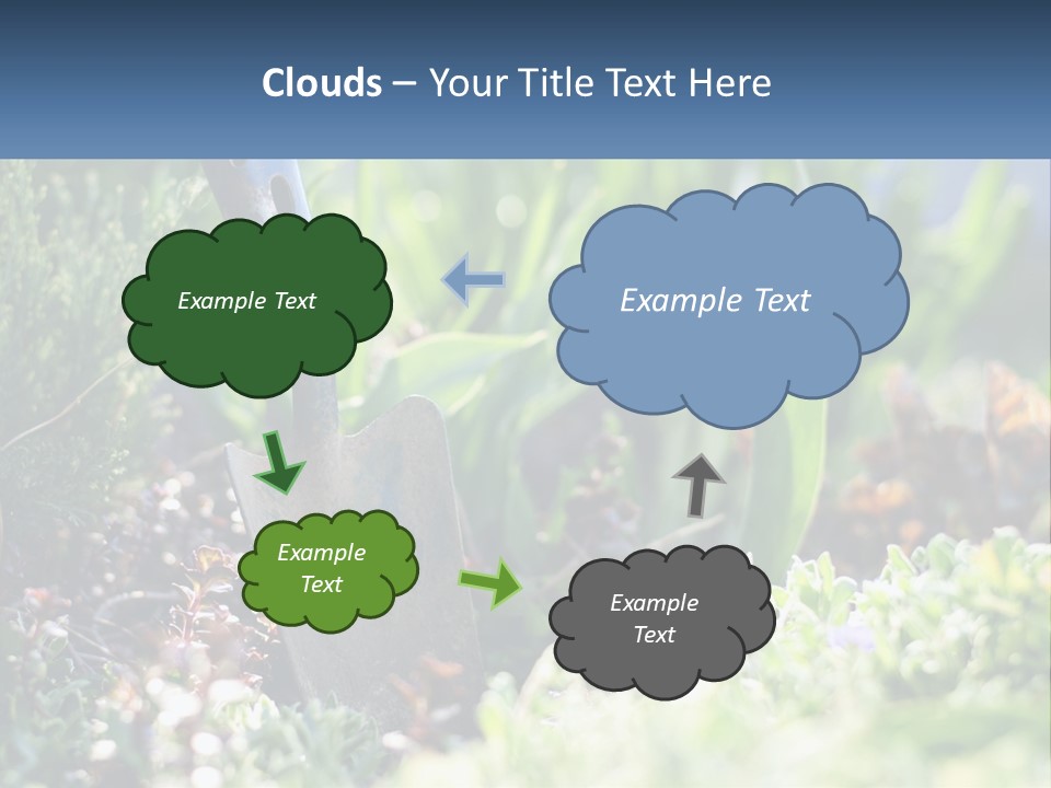 Sand Sea Caucasian PowerPoint Template
