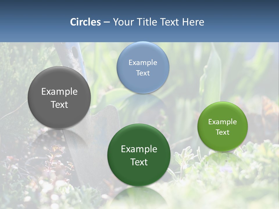 Sand Sea Caucasian PowerPoint Template