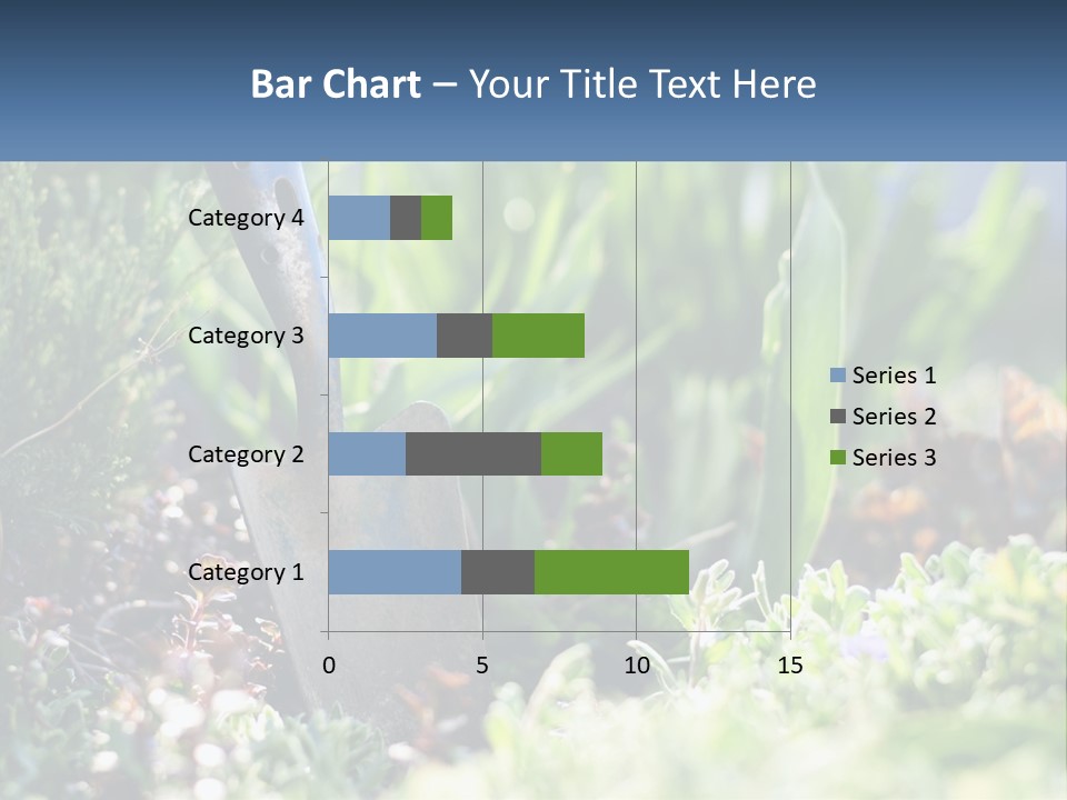 Sand Sea Caucasian PowerPoint Template