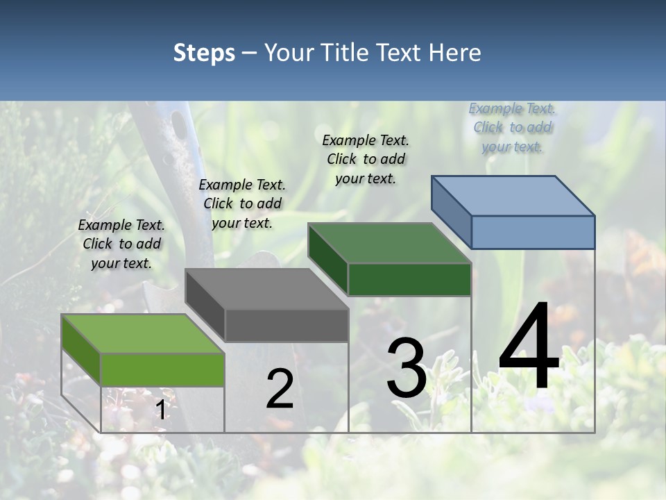 Sand Sea Caucasian PowerPoint Template